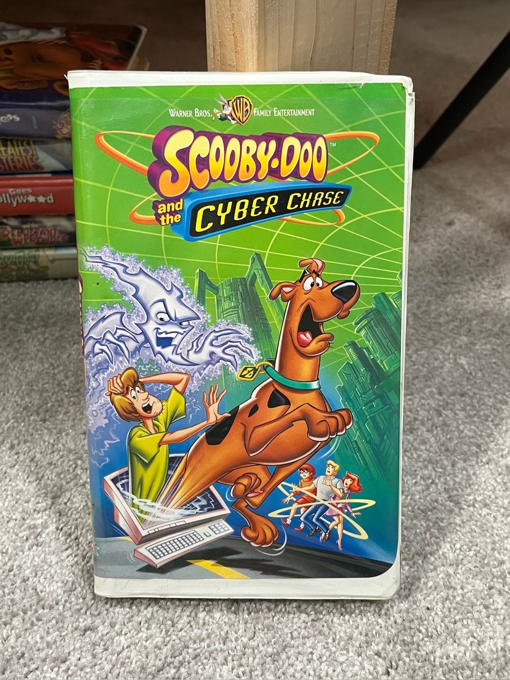 Scooby-Doo, and the Cyber Chase 2001 VHS Tape Clamshell Tested